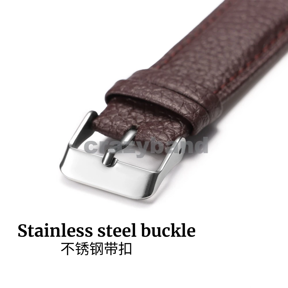 Leather Watch Band for Seiko S - огляд і ціна Suede Strap Watch
